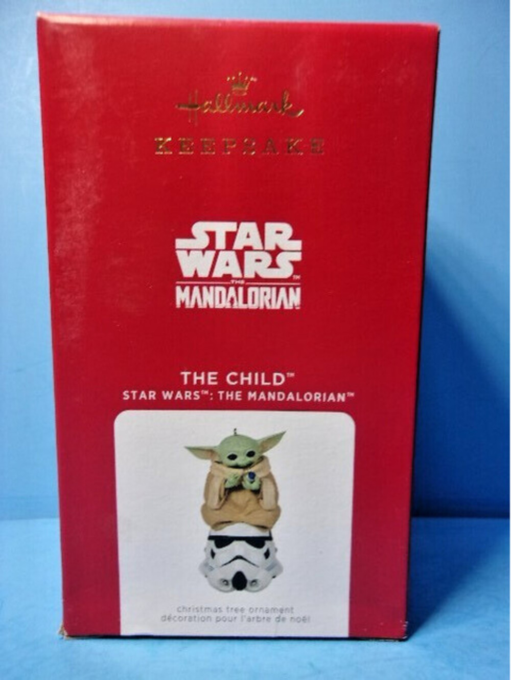 Hallmark 2021 Star Wars Mandalorian THE CHILD Grogu Baby Yoda Ornament New NIB